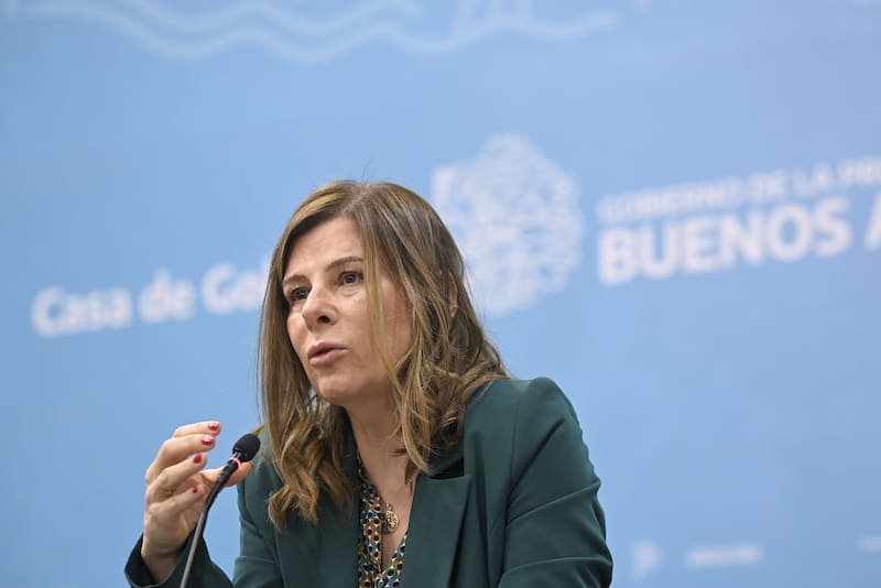 Florencia Saintout, presidenta del Instituto Cultural de la provincia de Buenos Aires