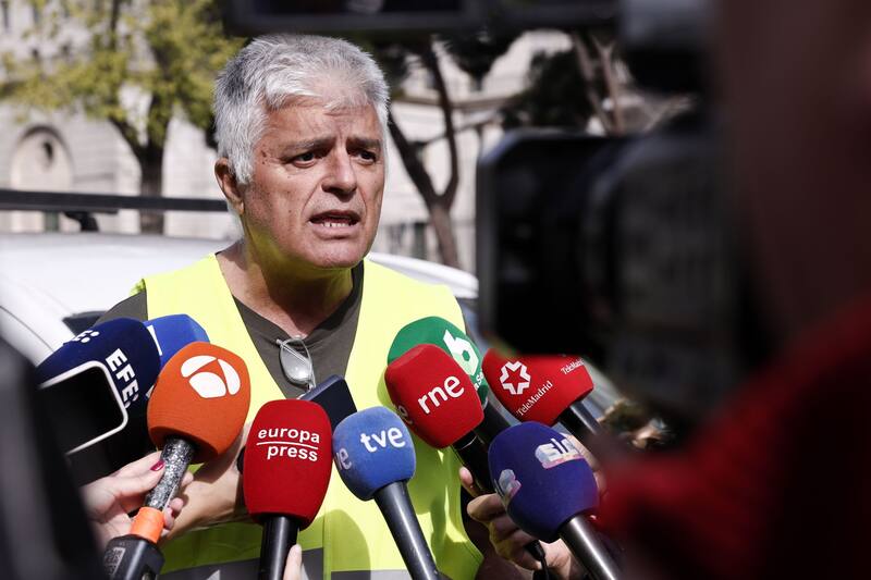 Luis Cortés, coordinador general de Unión de Uniones de Agricultores y Ganaderos. EFE