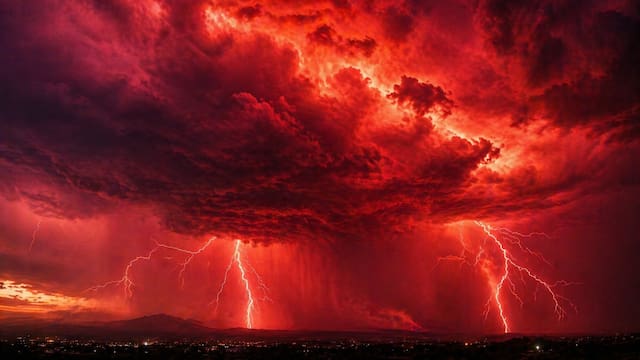 Una gran tormenta roja azotará el país: alertan por temperaturas extremas, vientos fuertes y caos en estas zonas