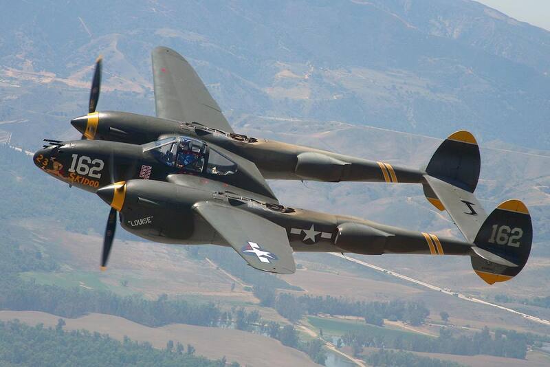 Hallan tras 80 años el legendario avión de combate Lockheed P-38 Lightning. Fuente: archivo