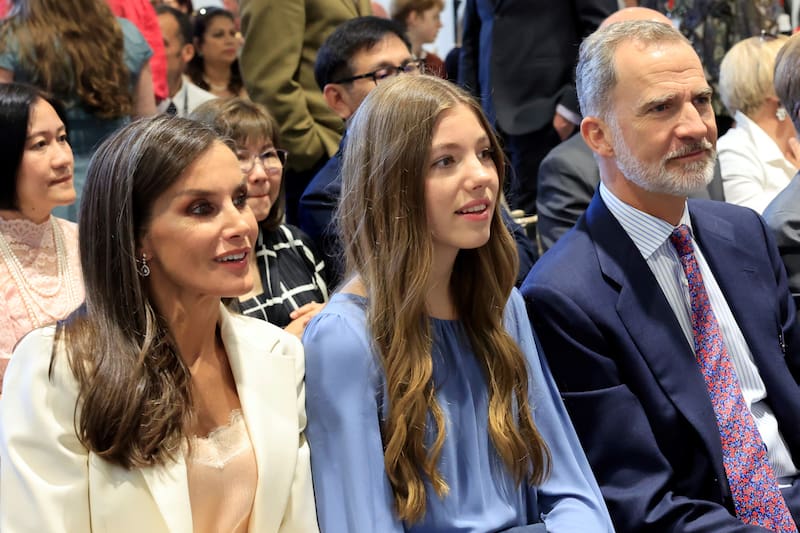 La infanta Sofía es la cuarta en la sucesión al trono. (Fuente: Archivo)