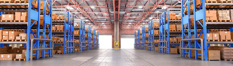 Espacio logístico de Space Guru.