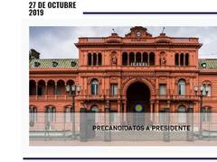 Guía completa de precandidatos a presidente que ya están en carrera