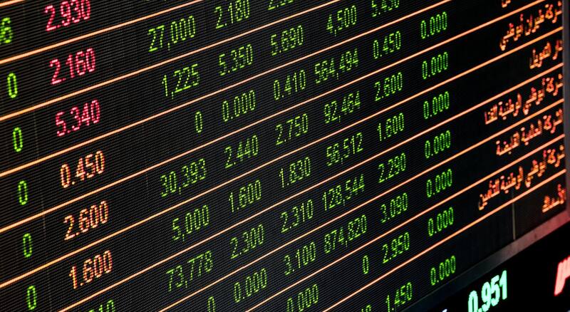 La cotización de las acciones más destacadas en el IBEX en España (foto: Pexels).