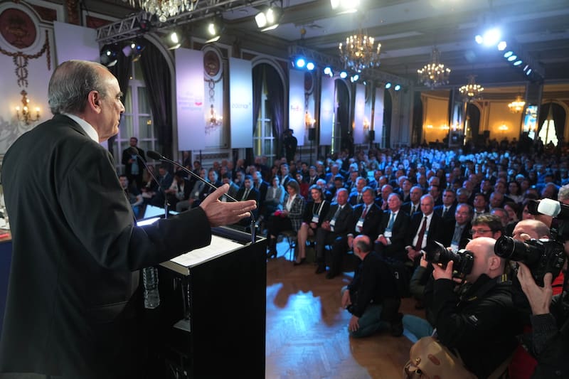 Guillermo Francos en la apertura del Council of the Americas (CAC).