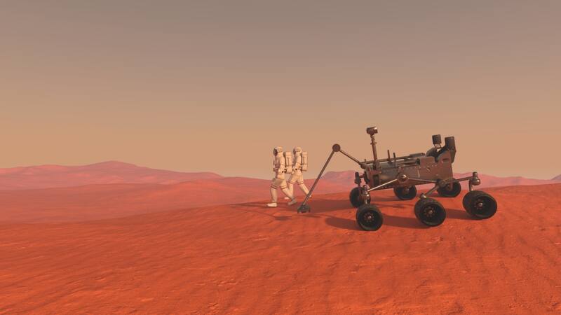 El rover Zhurong, de la misión Tianwen-1, ha encontrado evidencias clave de un océano antiguo en Marte. (Foto: archivo)