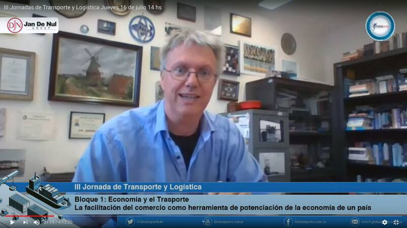 Jan Hoffman, jefe de División de Logística Comercia (DTL) en la UNCTAD
