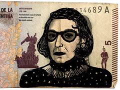 Un sobrino del Papa subastará billetes de $ 5 intervenidos por artistas