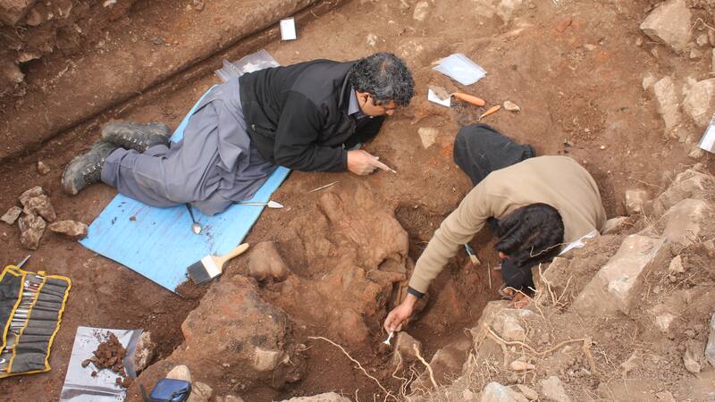 Arqueólogos desentierran restos de un monumento votivo del Imperio Romano en Alemania.