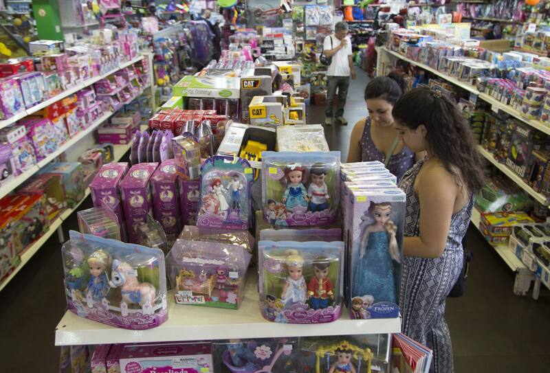 Otros tiempos. Actualmente, en las jugueterías, hay productos que ya están faltando