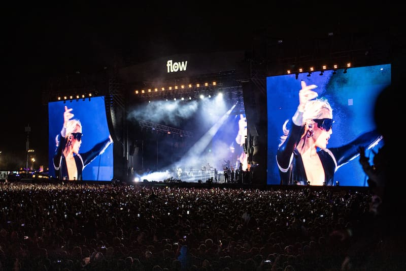 Miley Cyrus se presentó en la última edición del Lollapalooza Argentina. Foto: gentileza Flow.