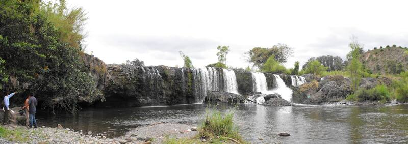 La Cascada Xoyoquila es la más grande de Hueytamalco y es ideal para diversas actividades ecoturísticas. Foto: Wikimedia.