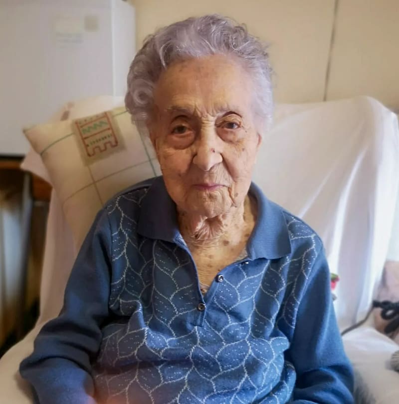 A sus 117 años, fallece María Branyas, la persona más longeva del mundo. Imagen: EFE.