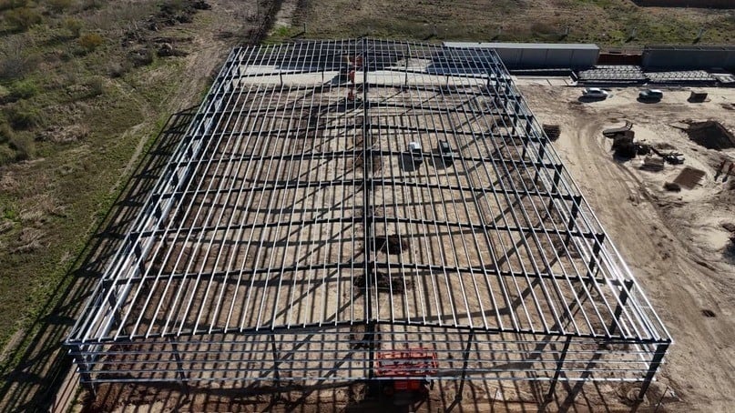 National factory with imported vessels