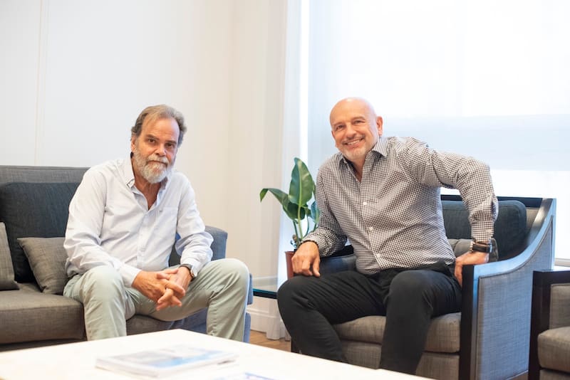 Eugenio Semino, defensor de la Tercera Edad, y Esteban Leguizamo, al frente de PAMI