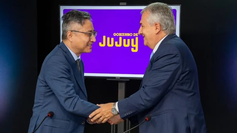 Litio: Una empresa china invertirá USD 120 millones en Jujuy