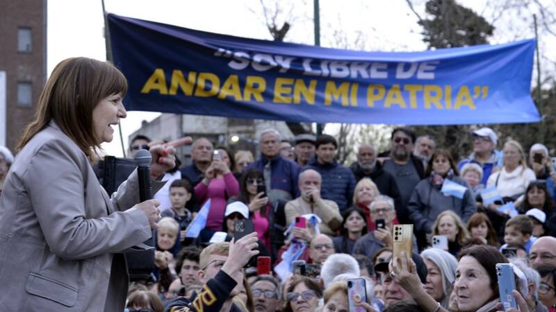 Patricia Bullrich confía en que entrará al ballottage