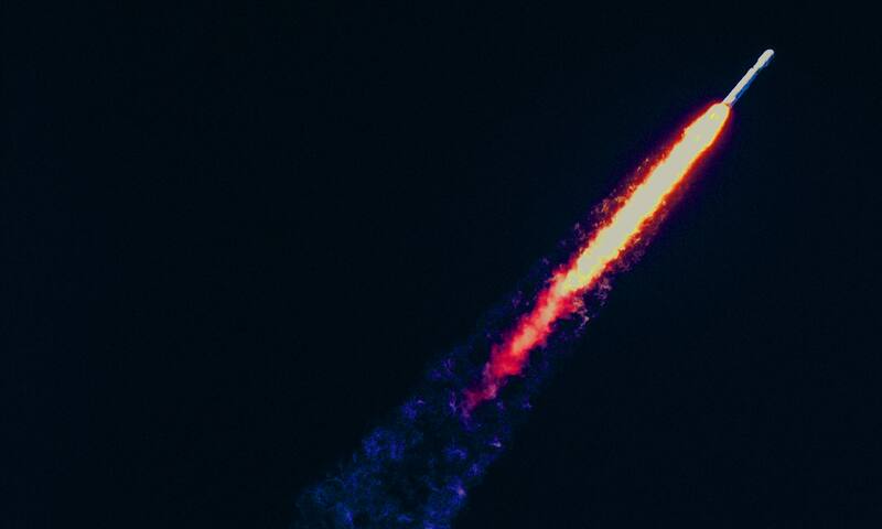 Una vez que la nave está en el espacio, el propulsor de plasma puede asumir el control del impulso. Foto: Universidad de Southhampton