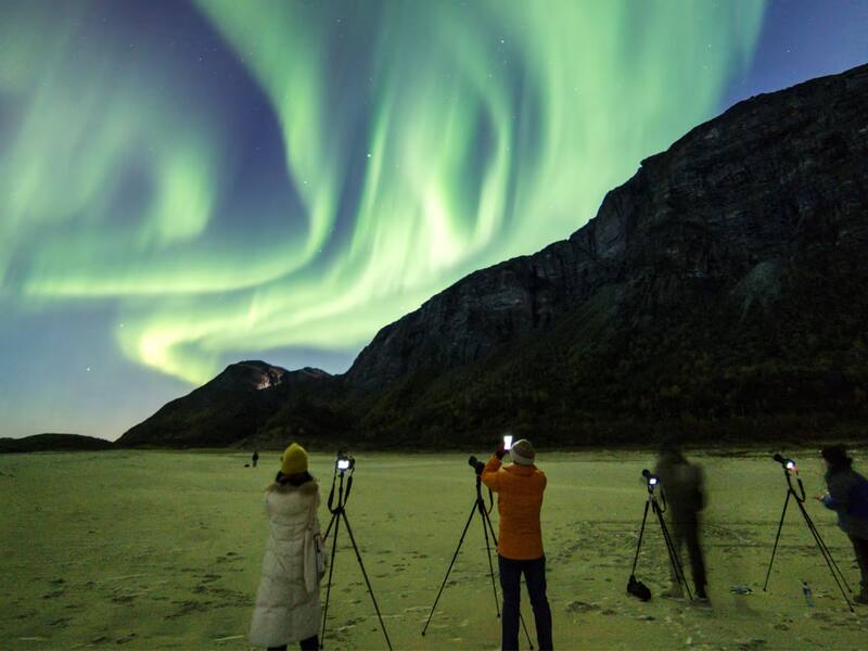 La aurora boreal es uno de los eventos naturales del mundo más impactantes. (Fuente:visitnorway)