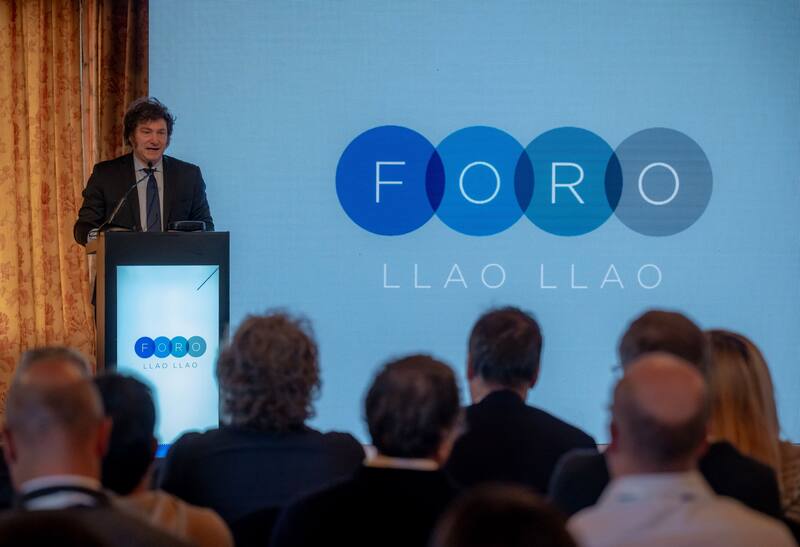 Milei despertó vítores entre los empresarios, sobre todo, cuando habló del largo plazo.