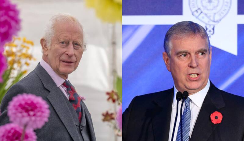 Rey Carlos III y el Duque de York, hijos de la reina Isabel II.