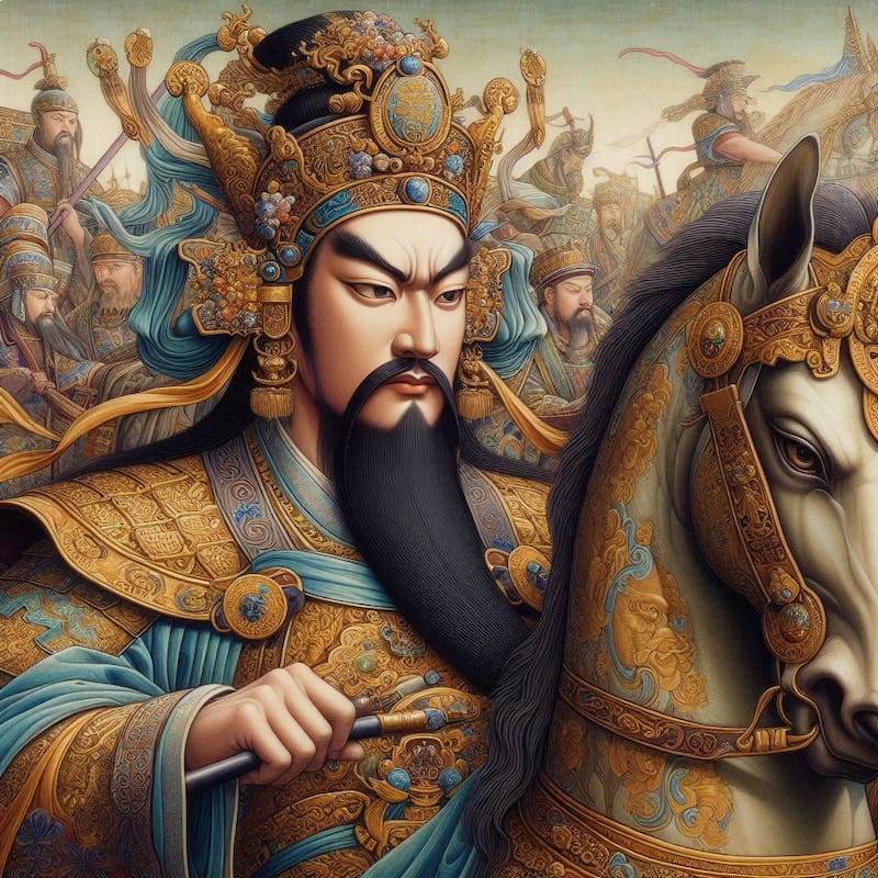 Dinastía Qin representada por la AI. Fuente: AI.