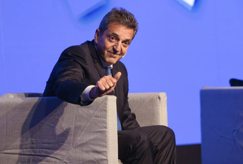 Hay un 25% de probabilidades de que Sergio Massa obtenga una victoria "aplastante" en las PASO.