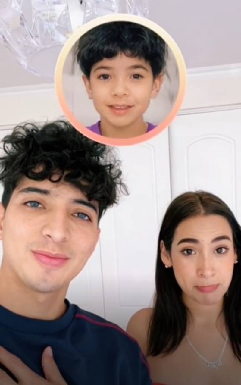 El nuevo filtro de TikTok con inteligencia artificial te muestra cómo serán tus hijos.