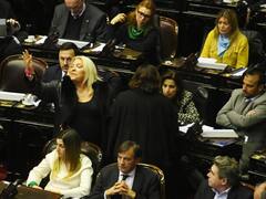 Carrió votó en contra y le hizo una advertencia a Cambiemos