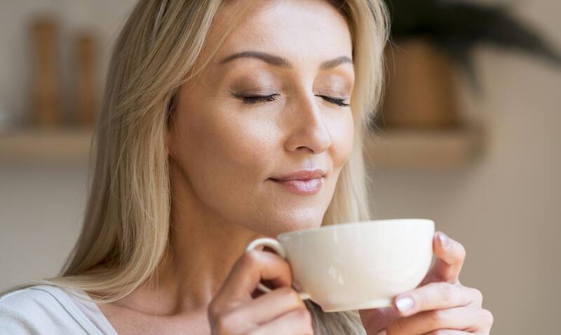 Tomar té. Fuente: Archivo.