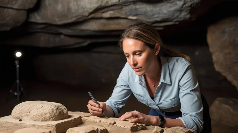Descubrimiento arqueológico: encuentran piedras preciosas, restos de animales y tesoros incalculables en una cueva de hace 9000 años.