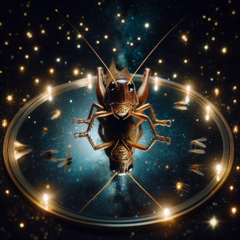 El canto de los grillos. Fuente: Archivo.