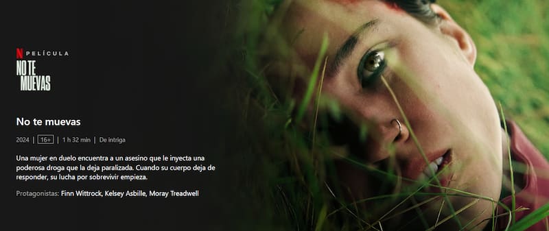 La película resalta cómo situaciones de extremo peligro pueden activar instintos de supervivencia inesperados en la protagonista. Foto: Netflix