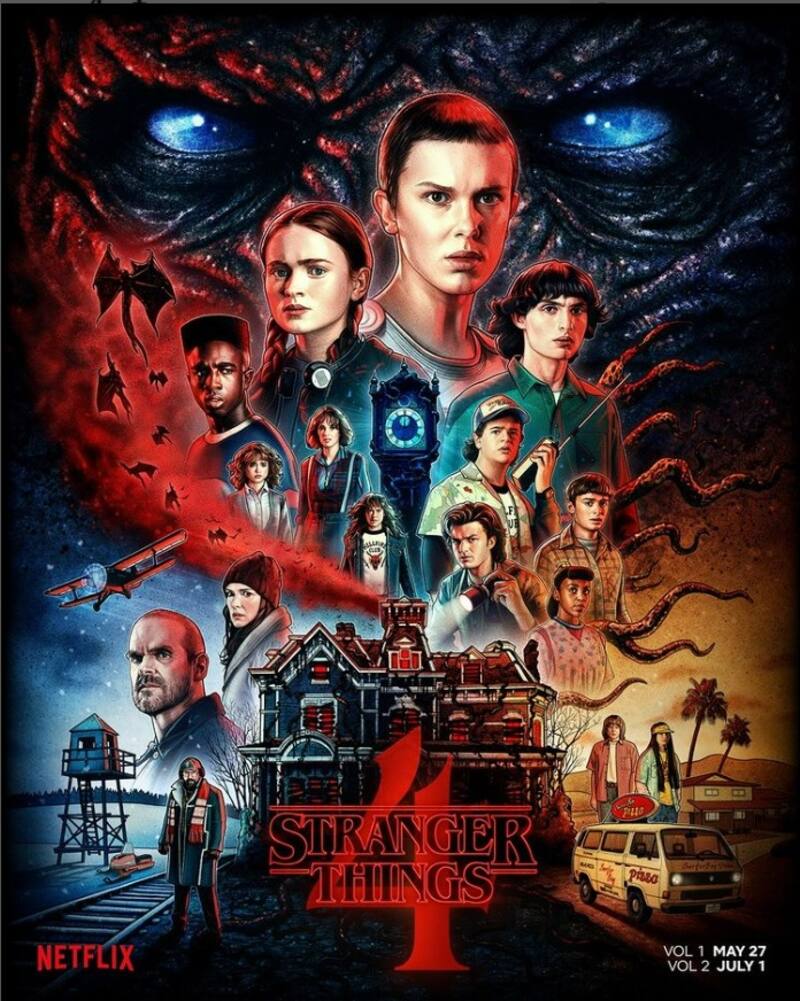 El volumen 2 de Stranger Things 4 se estrenará el 1 de julio.