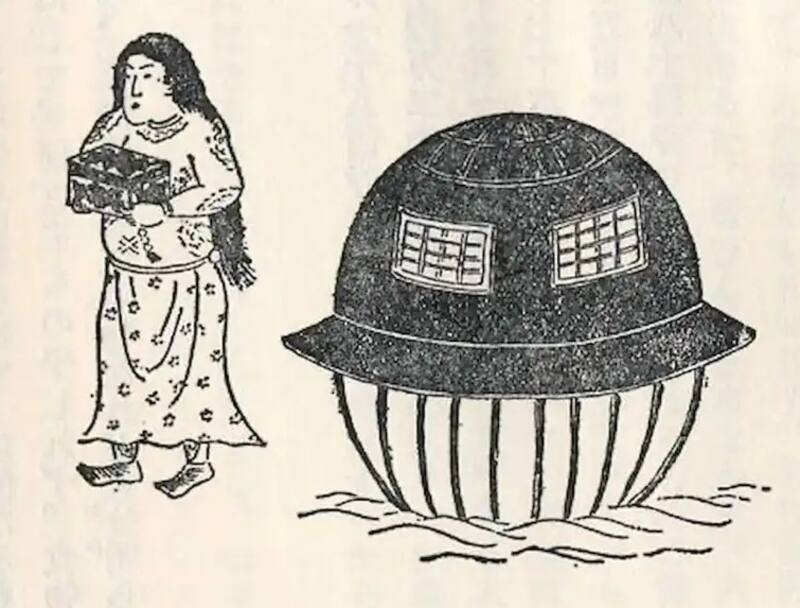 Utsuro-Bune: ¿prueba de vida extraterrestre? Fuente: Wikimedia.