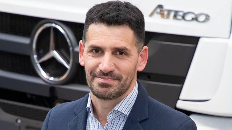 Gonzalo Rodiño, gerente de Asuntos Públicos, Comunicaciones y Responsabilidad Social Empresarial de Mercedes-Benz Camiones y Buses.