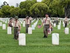 Video: así fue el homenaje de los Boy Scouts en el Memorial Day