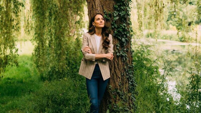 La princesa Catalina conserva su color de cabello natural, una regla protocolar en la Corona. (Imagen: archivo)