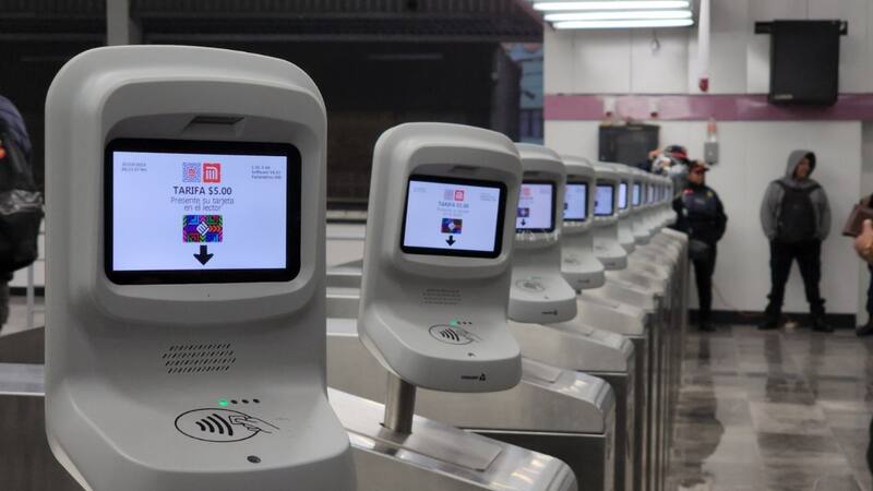 El nuevo sistema de pago del Metro. Foto: Archivo.