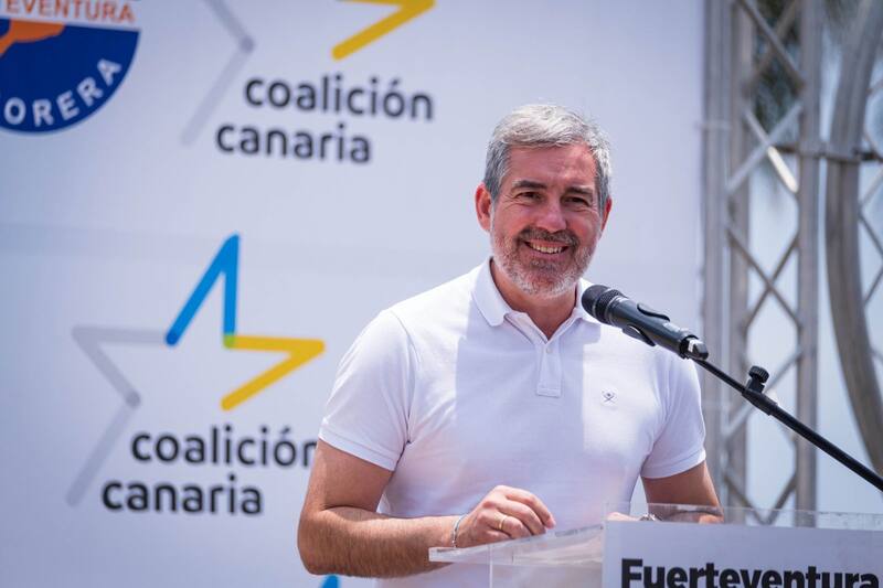 Fernando Clavijo, Coalición Canaria. Fuente: @FClavijoBatlle.