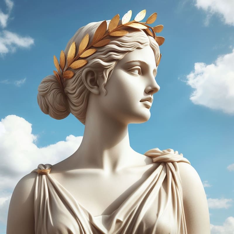 Mitología griega. Fuente: Bing AI.