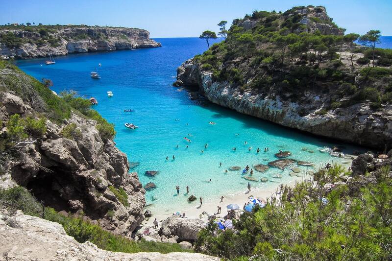 Playas de Mallorca. Fuente: Pixabay.