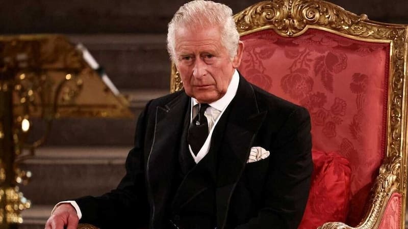 El Rey Carlos III agradeció a todas las organizaciones humanitarias. Fuente: Archivo.