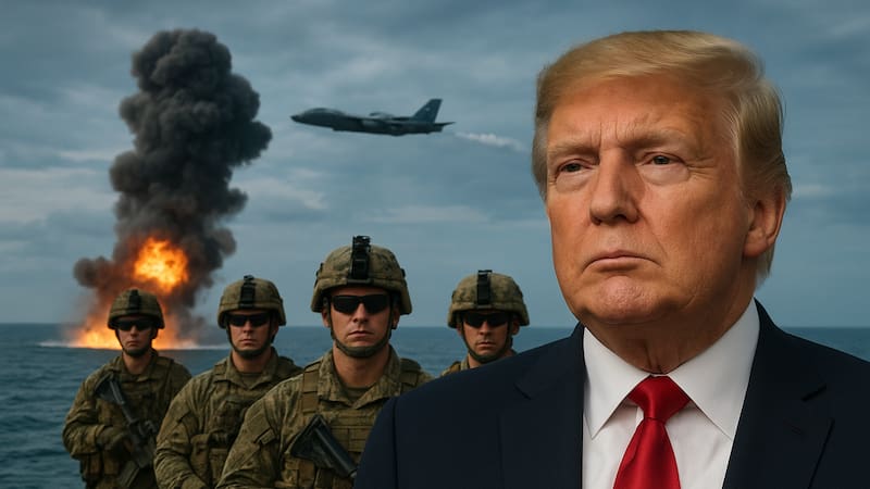 El presidente Donald Trump subrayó la urgencia y el riesgo de un derramamiento de sangre masivo.