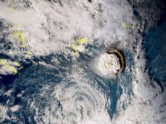 Tonga: impactante nueva erupción del volcán, a dos días de la que causó un tsunami