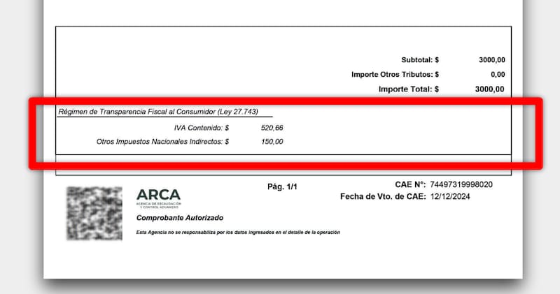 La nueva leyenda que se debe incluir a partir del 1 de enero y hasta el 1 de abril