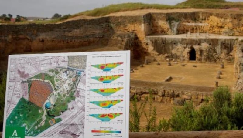 La tumba fue hallada en Carmona, cerca de Sevilla. (Foto: EFE).