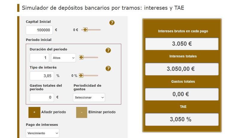 Este es el depósito de Openbank para invertir a 12 meses. (Foto: bde.es)
