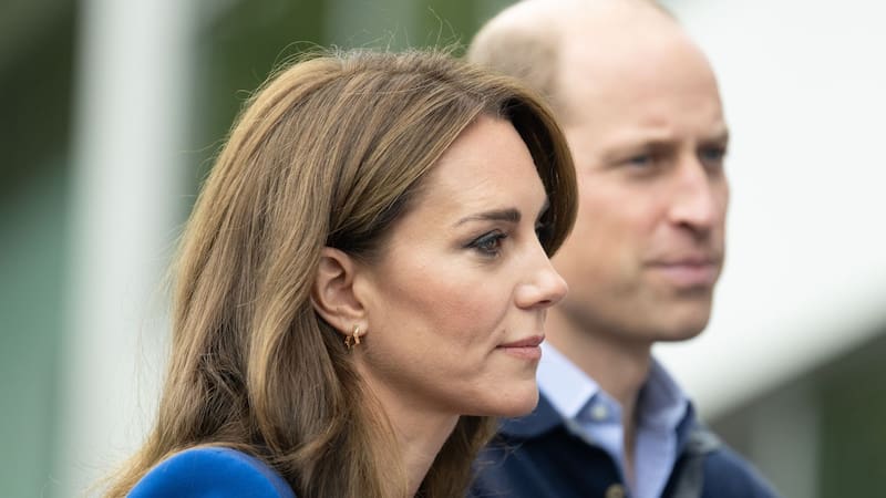 Kate Middleton y el príncipe William. Fuente: Archivo.