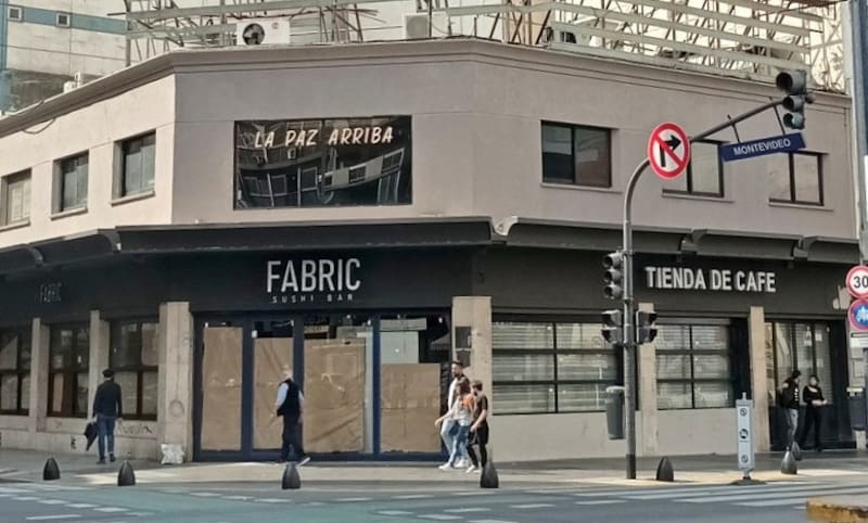 Fabric Sushi y Tienda de Café hicieron una alianza estratégica para adaptar el local de Café La Paz.